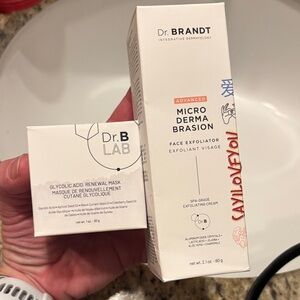 Dr. Brandt Advanced Microdermabrasion Face Exfoliator and Glycolic Acid Mask